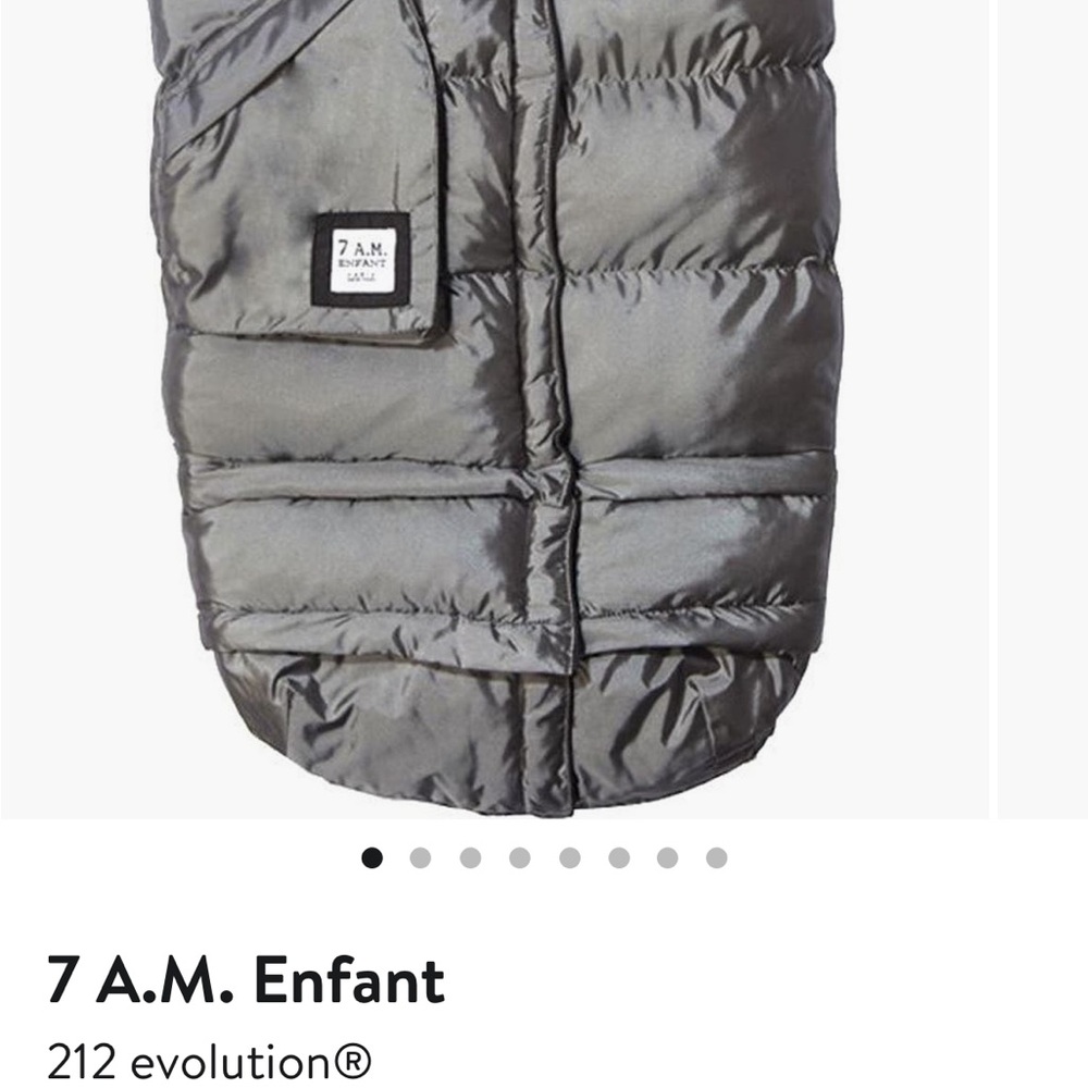 7 A.M. Enfant navy Puffer Cover
